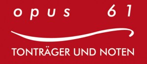 Das Logo von Opus 61 aus Dresden